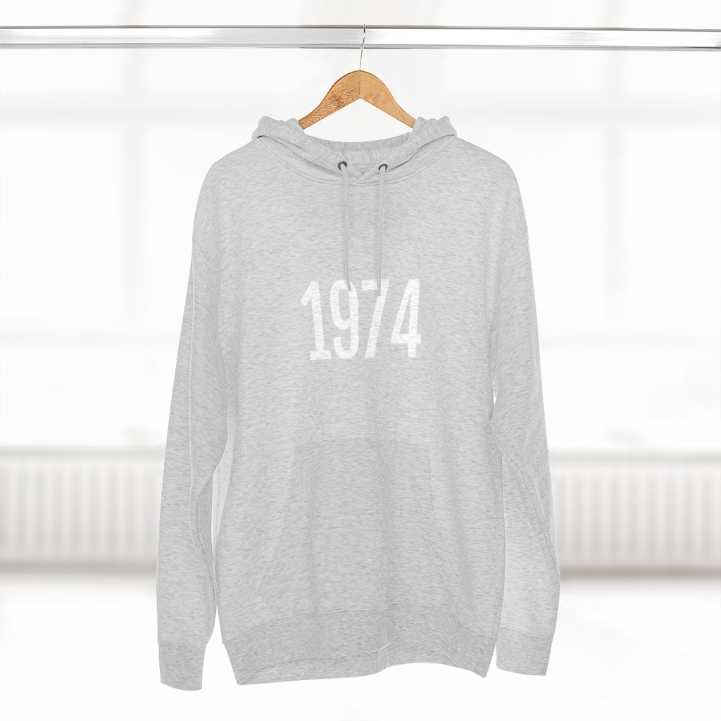Hoodie Hoodie with Numerology Numbers for Numerological Sweatshirt Outfit with Year 1974 Petrova Designs