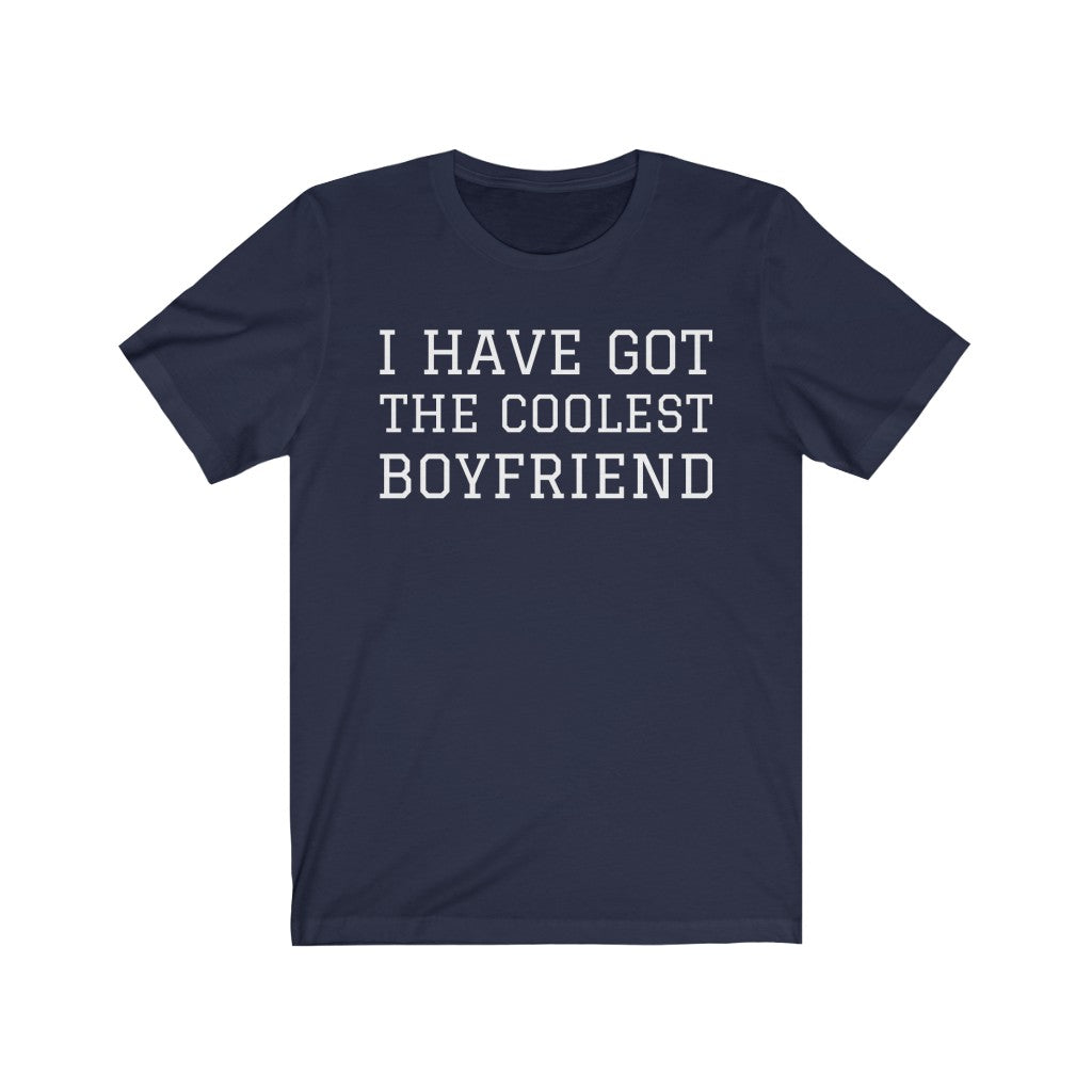 Girlfriend T-Shirt | For Her | For Girlfriend Navy T-Shirt Petrova Designs