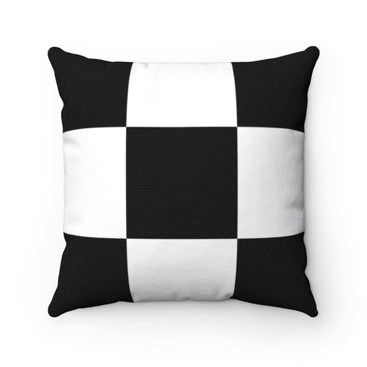 Throw Pillow & Cover Home Decor All Over Print AOP Bed Bed Pillows Bedding Black and White Throw Pillows Cushion Decor Decorative Pillow Double sided geometric Home & Living Indoor Pillows Pillows & Covers polyester Sofa Pillows Square pillow Throw Pillow Throw Pillow For Couch Throw Pillows Zipped