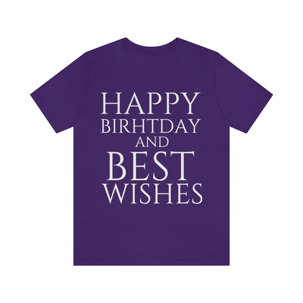 Birthday T-Shirt | Birthday Apparel Team Purple T-Shirt Petrova Designs