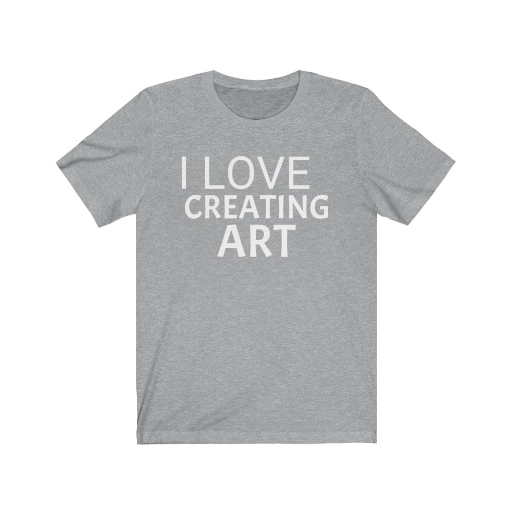 Artist T-Shirt | Art Creator Gift Idea Athletic Heather T-Shirt Petrova Designs