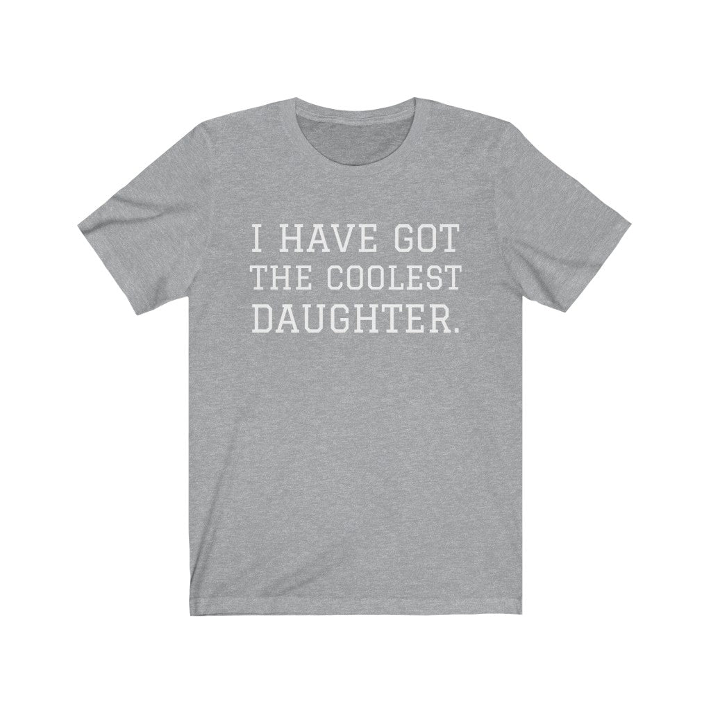 For Parents From Daughter | Parents Gift Idea | For Mom | For Dad Athletic Heather T-Shirt Petrova Designs
