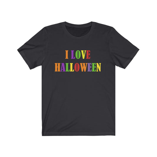 Dark Grey T-Shirt Halloween Shirts for Adults Halloween Black Shirts for Men and Women Petrova Designs