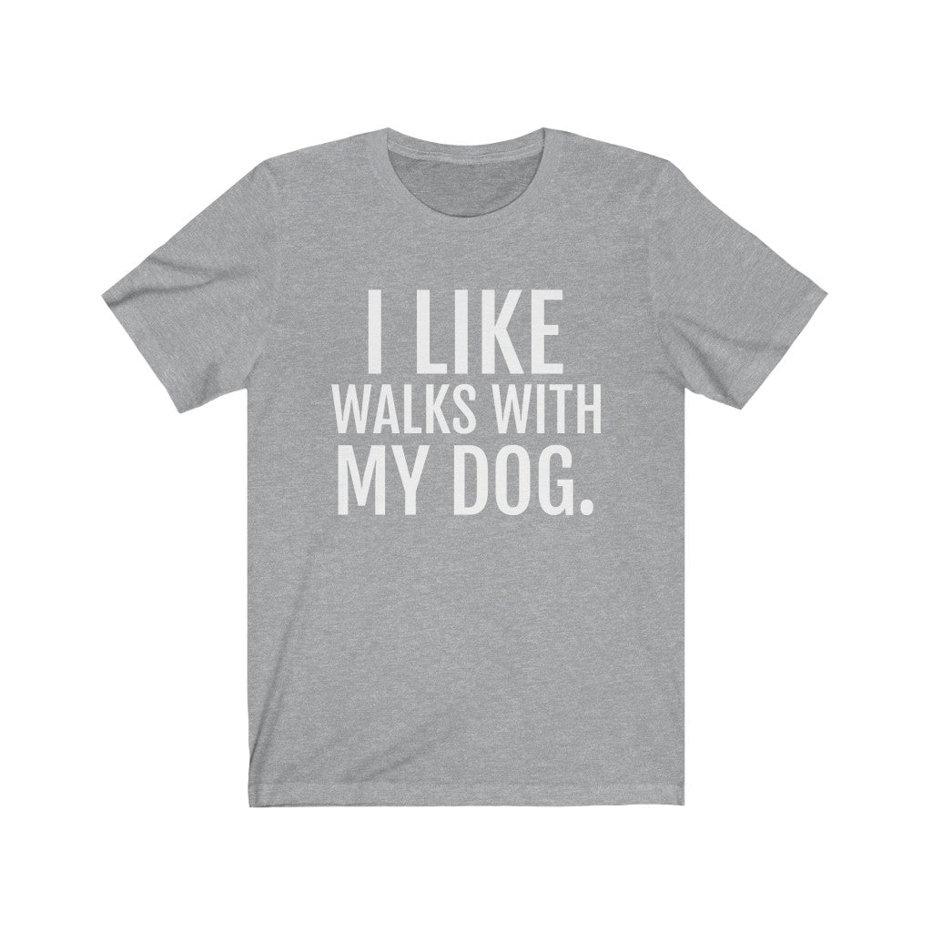 Dog Owner Funny T-Shirt Athletic Heather T-Shirt Petrova Designs