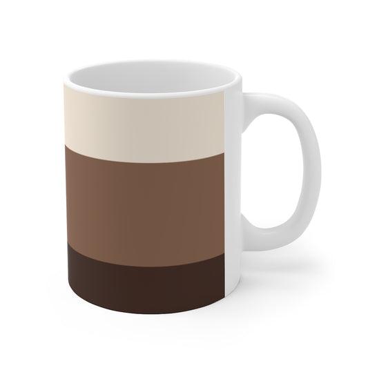 Geometric Pattern Coffee Mug | Ceramic 11oz Mug Petrova Designs