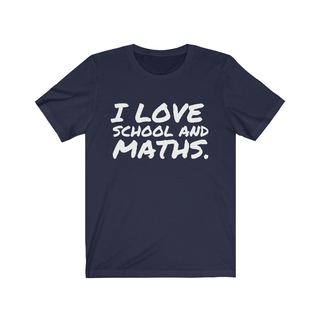 Math T-Shirt | Back To School Navy T-Shirt Petrova Designs