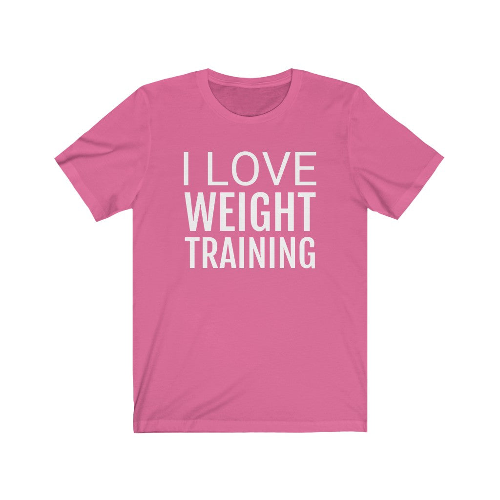 Weightlifting Theme T-Shirt | Fitness Theme Gift Idea Charity Pink T-Shirt Petrova Designs