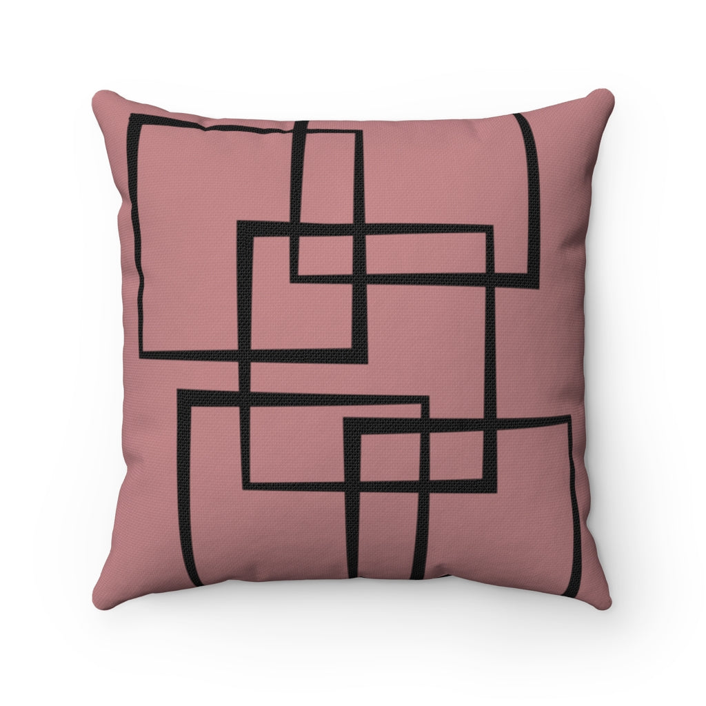 Couch Pillows (Decorative Pillows) Home Decor All Over Print AOP Bed Bed Pillows Bedding Cushion Decor Double sided geometric Home & Living Indoor Pillows Pillows & Covers Pink Pillows polyester Sofa Pillows Throw Pillow For Couch Throw Pillows Zipped