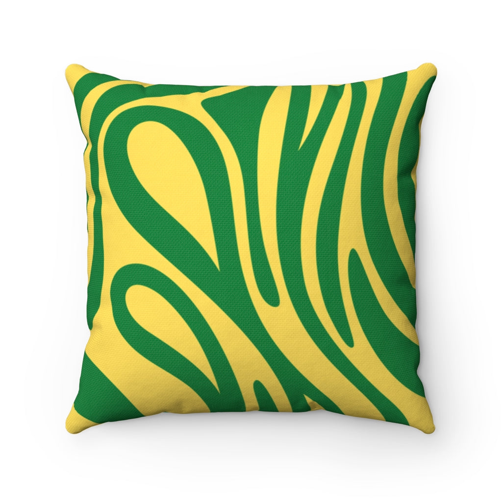 Green Indoor Throw Pillows | Green Home Décor Ideas | 18x18 16x16