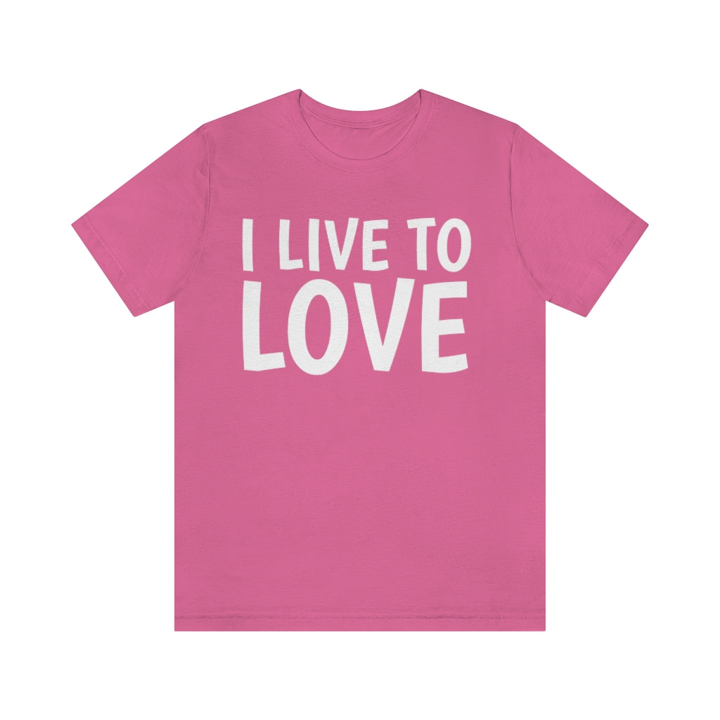 Love Quotes T-Shirt | Inspiring Apparel Charity Pink T-Shirt Petrova Designs