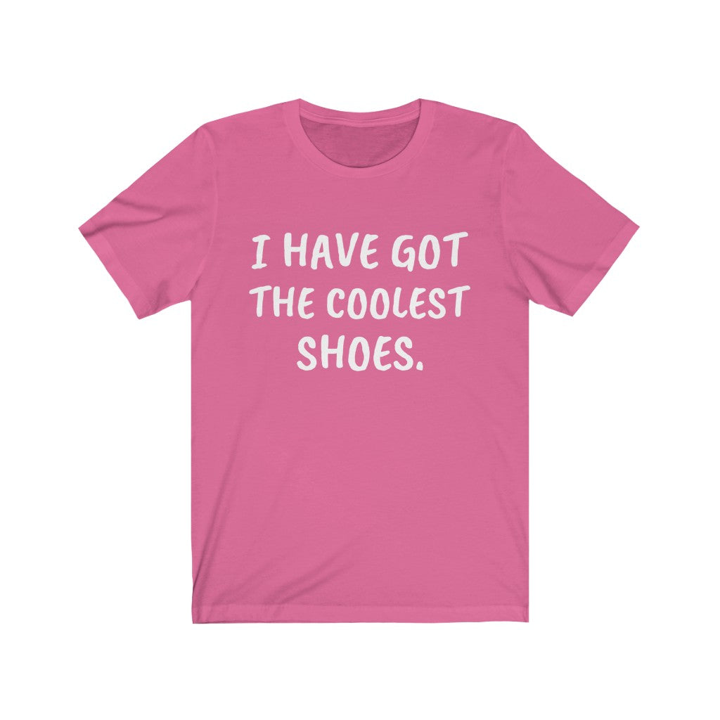 Shoes Theme T-Shirt | For Shoes Enthusiasts Charity Pink T-Shirt Petrova Designs