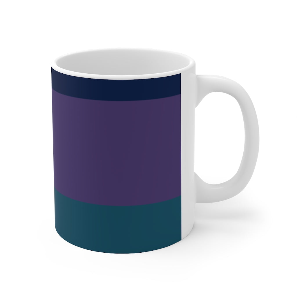 Purple coffee mug, Tea cup 11oz Mug 11oz Coffee Mugs Home & Living Kitchen Mugs Sublimation White base