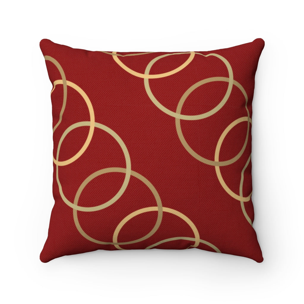 Red Indoor Throw Pillows | Red Home Décor Ideas | 18x18 16x16