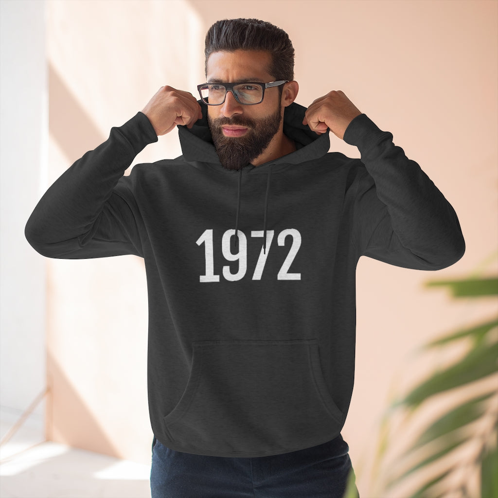 Hoodie Hoodie with Numerology Numbers for Numerological Sweatshirt Outfit with Year 1972 Petrova Designs