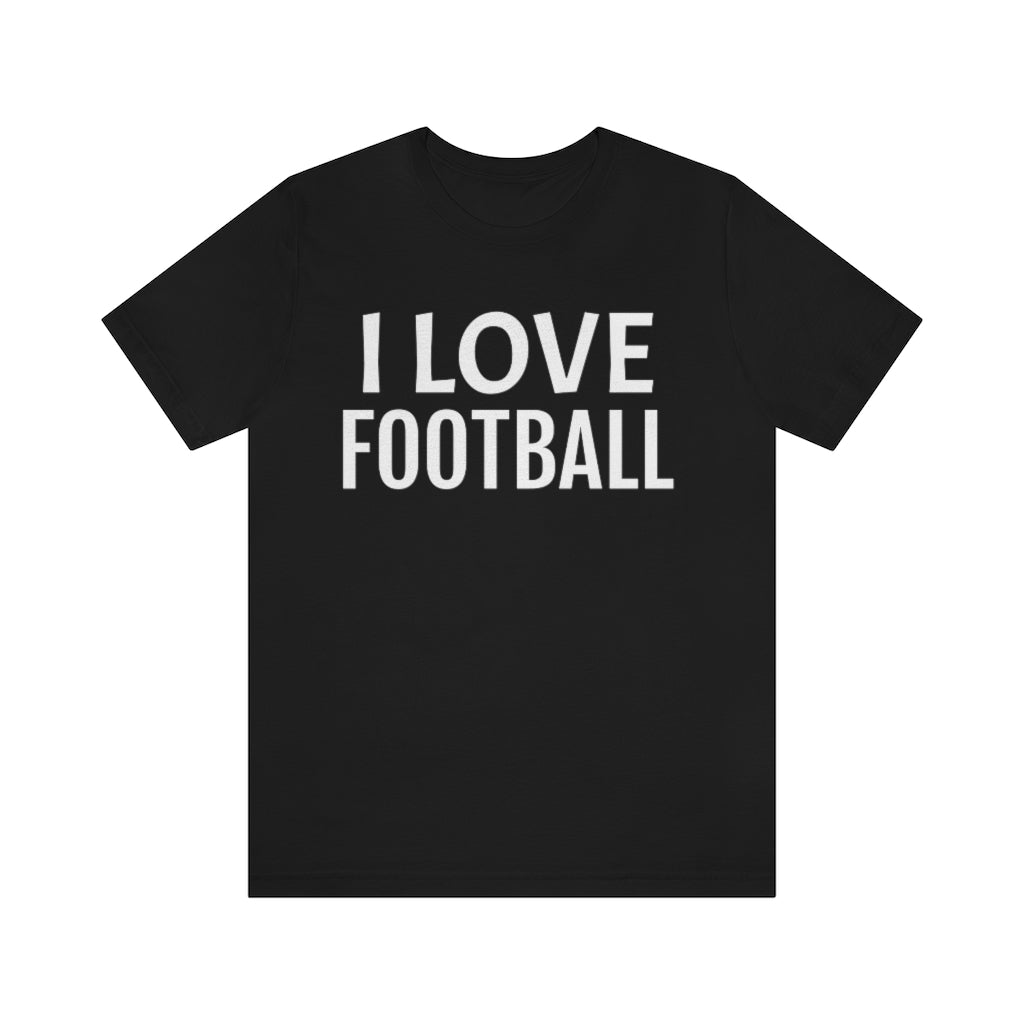 Football Theme T-Shirt | Soccer Lover Gift Idea Black T-Shirt Petrova Designs