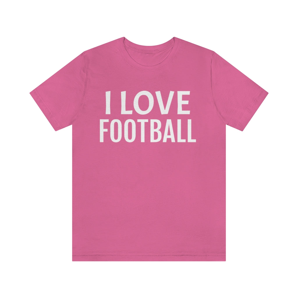 Football Theme T-Shirt | Soccer Lover Gift Idea Charity Pink T-Shirt Petrova Designs