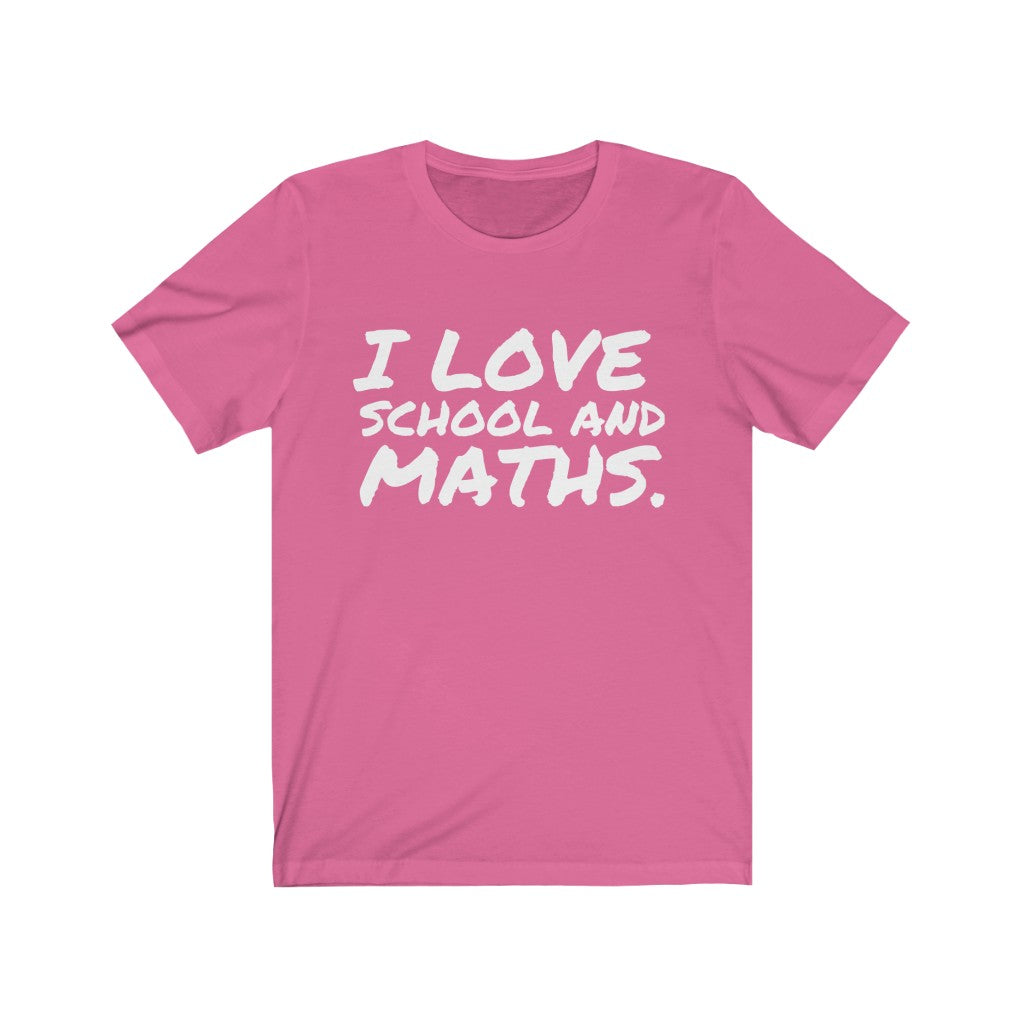 Math T-Shirt | Back To School Charity Pink T-Shirt Petrova Designs