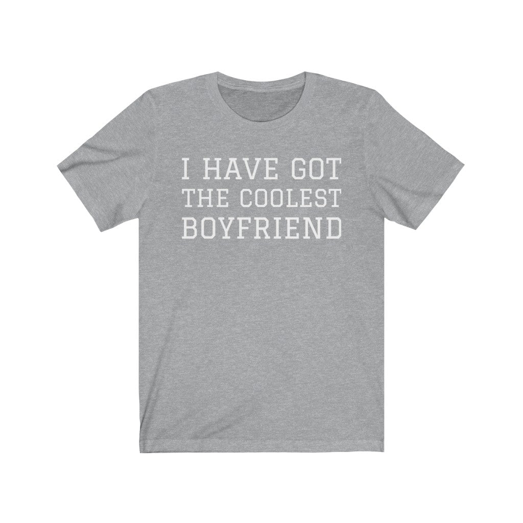 Girlfriend T-Shirt | For Her | For Girlfriend Athletic Heather T-Shirt Petrova Designs