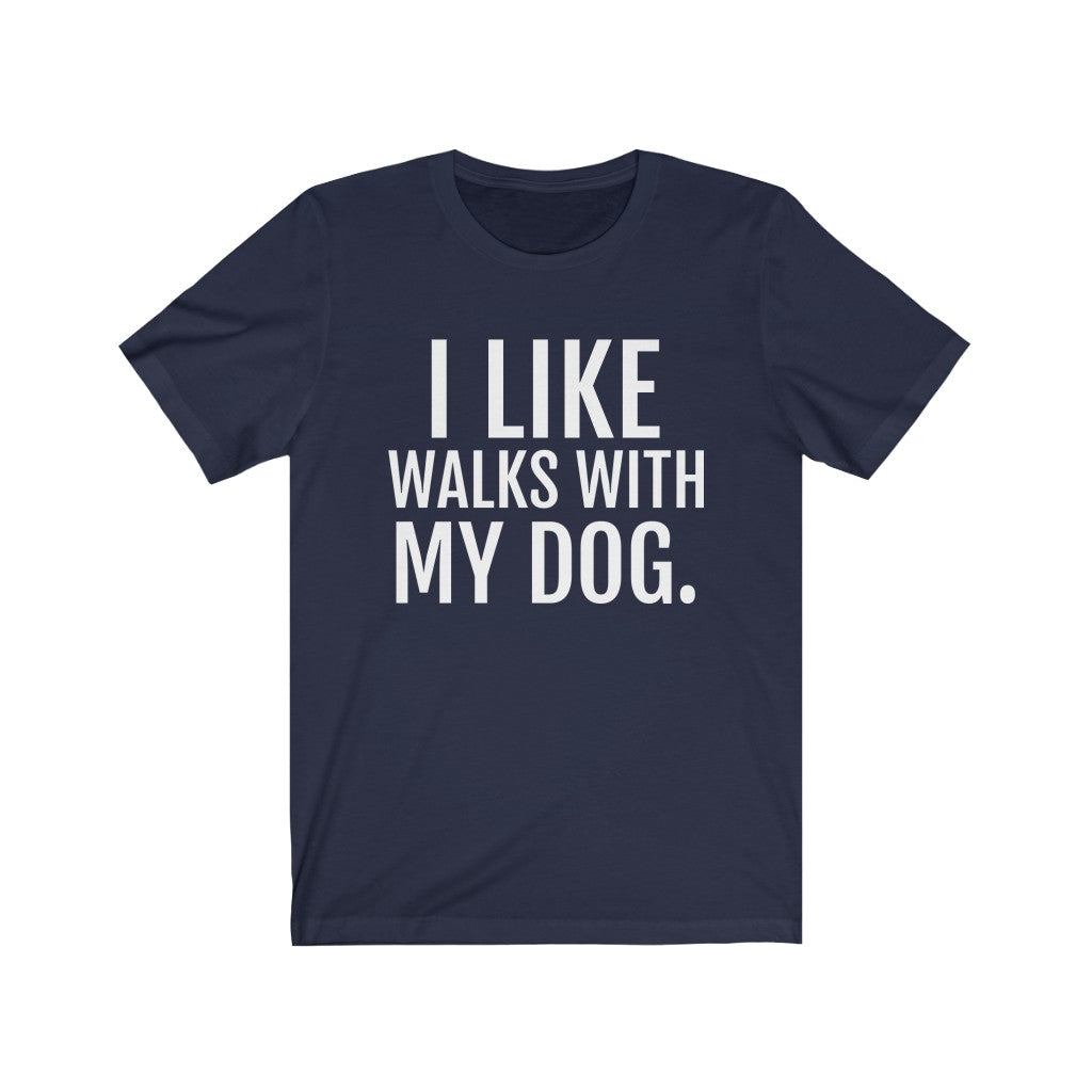 Dog Owner Funny T-Shirt Navy T-Shirt Petrova Designs