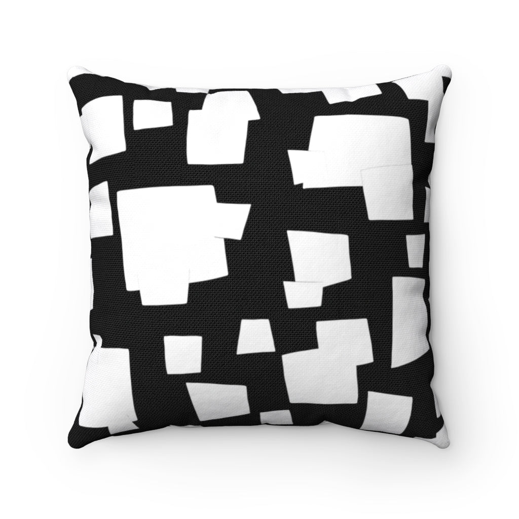 geometric pattern throw pillow
