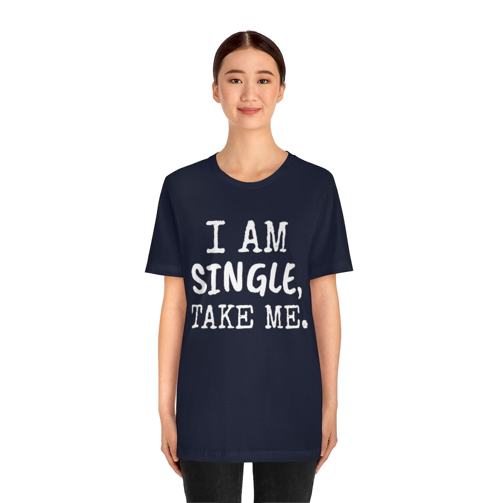 T-Shirt for Single Person | Singles' Gift Idea | Divorced Tee T-Shirt Petrova Designs