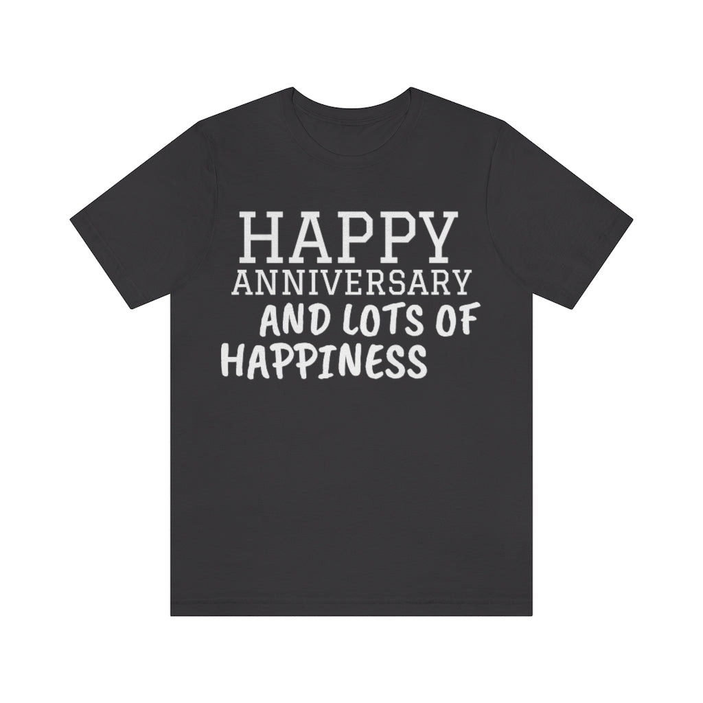 Anniversary T-Shirt | Anniversary Apparel Dark Grey T-Shirt Petrova Designs