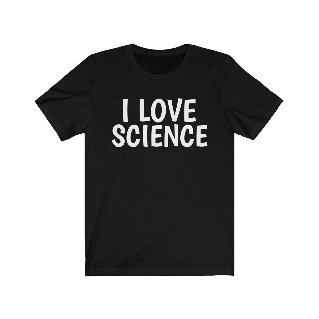 Science Theme T-Shirt | Science Lover Gift Idea Black T-Shirt Petrova Designs
