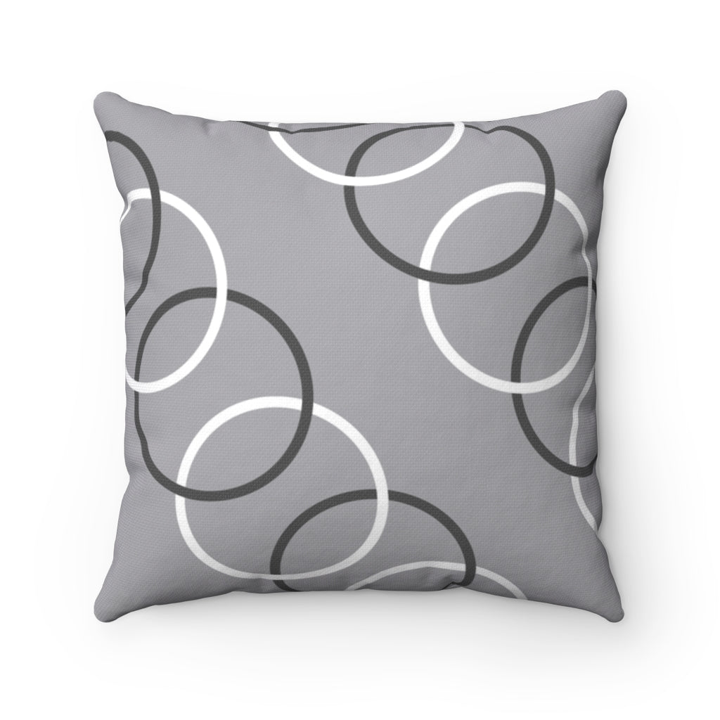 Gray Indoor Throw Pillows | Gray Home Décor Ideas | 18x18 16x16