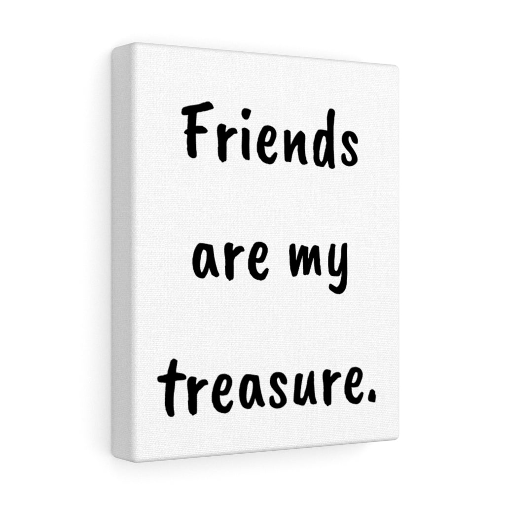Inspirational Friends Related Wall Decor Canvas Gallery Wraps 8″ × 10″ Premium Gallery Wraps (1.25″) Canvas Petrova Designs