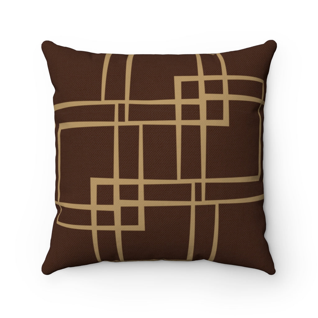 Brown Indoor Throw Pillows | Brown Home Décor Ideas | 18x18 16x16
