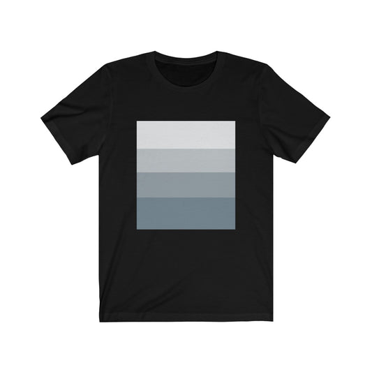 Black T-Shirt Tshirt Design Gift for Friend and Family Short Sleeved Shirt Geometric Design Petrova Designs