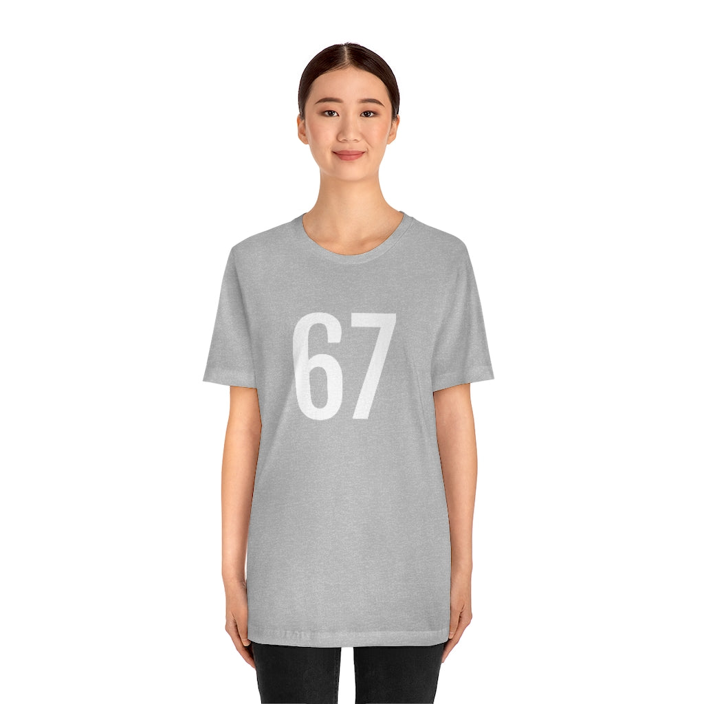 T-Shirt Tshirt Design Numbered Short Sleeved Shirt Gift for Friend and Family Petrova Designs