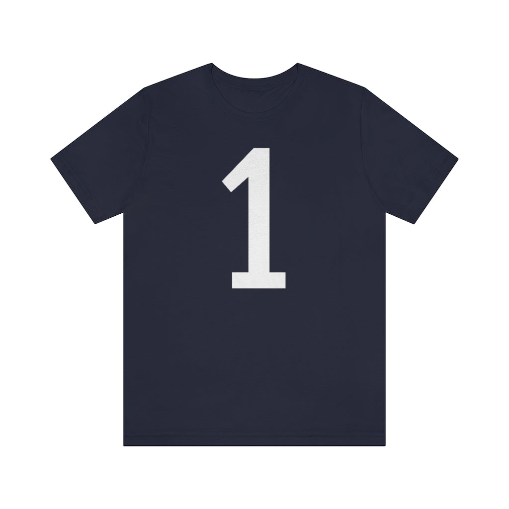 Navy T-Shirt Tshirt Numerological Gift for Friends and Family Short Sleeve T Shirt Petrova Designs